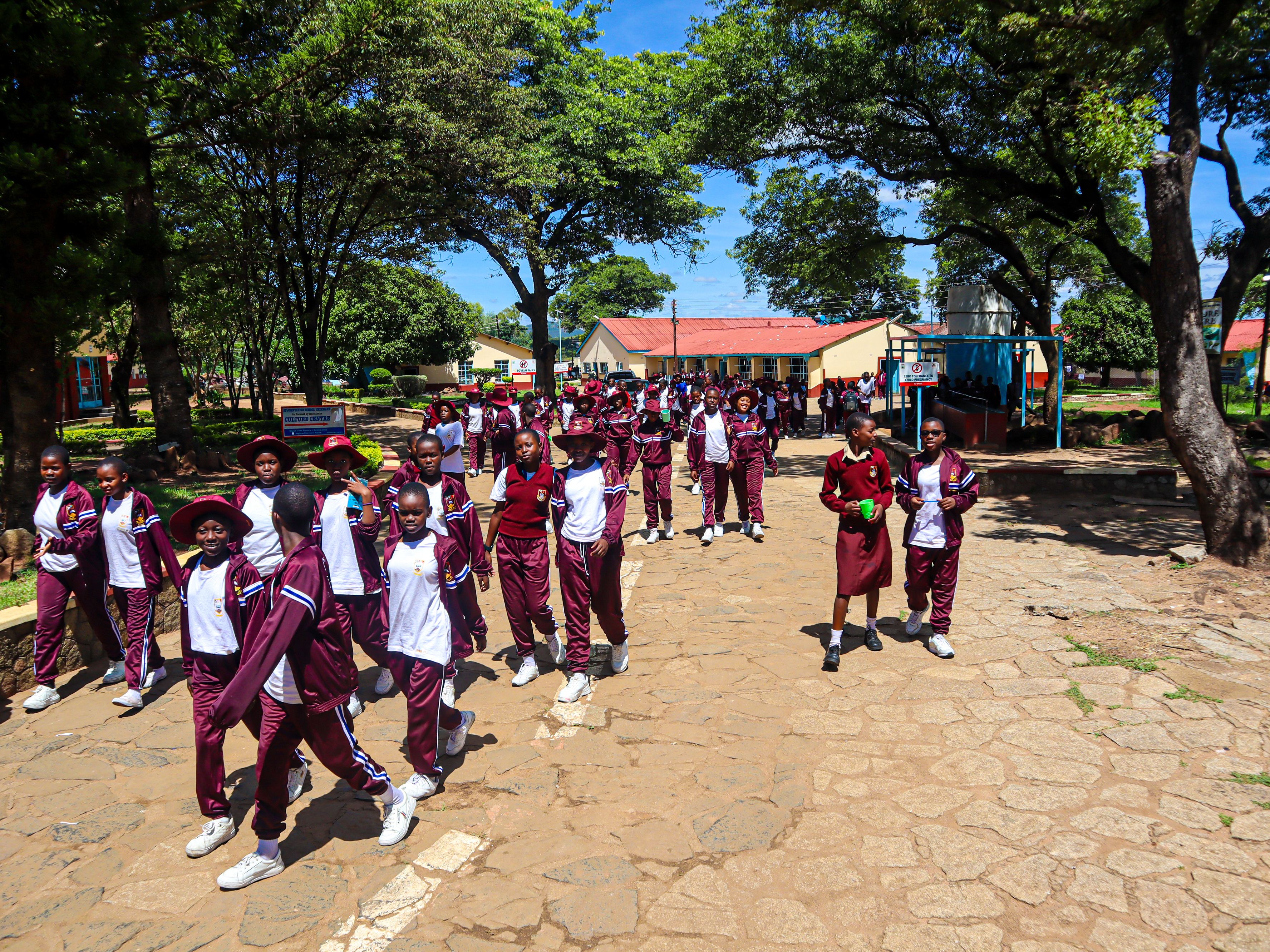 St. Johns learners on campus